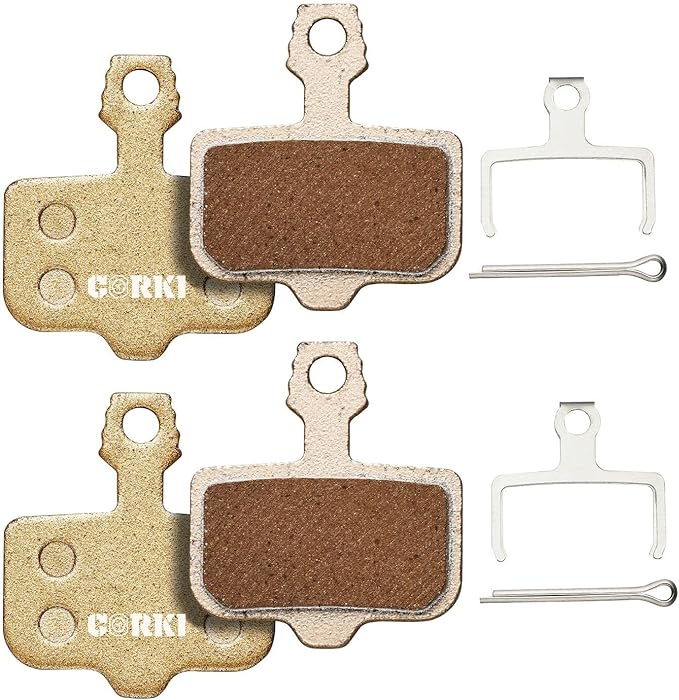 2 Pairs Disc Brake Pads for Sram Avid Elixir 1 3 5 7 9 R ER CR Mag Level TL T Sram XX X7 X9 XXWC DB1 DB3 DB5(Resin,Semi-Metallic,Sintered Metal)