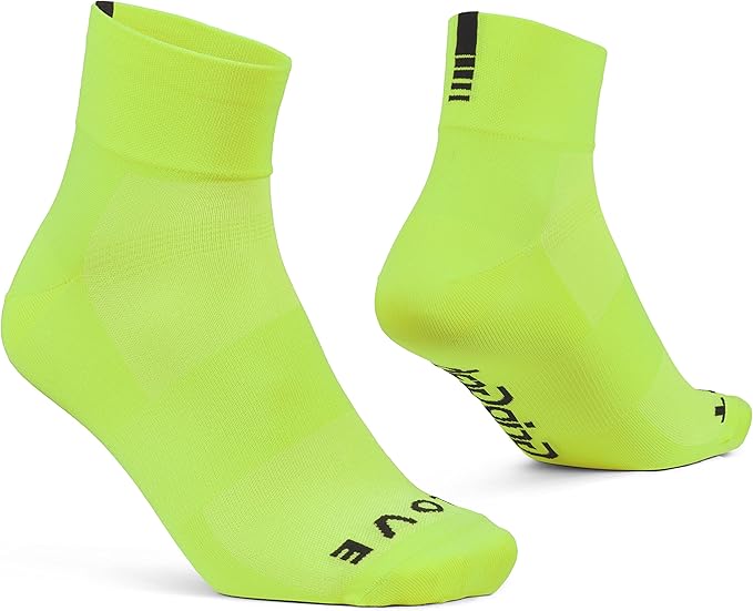 GripGrab Lightweight SL Performance Summer Cycling Socks Eyecatching 2 Lengths Road Mountain Gravel Bike Indoor Biking