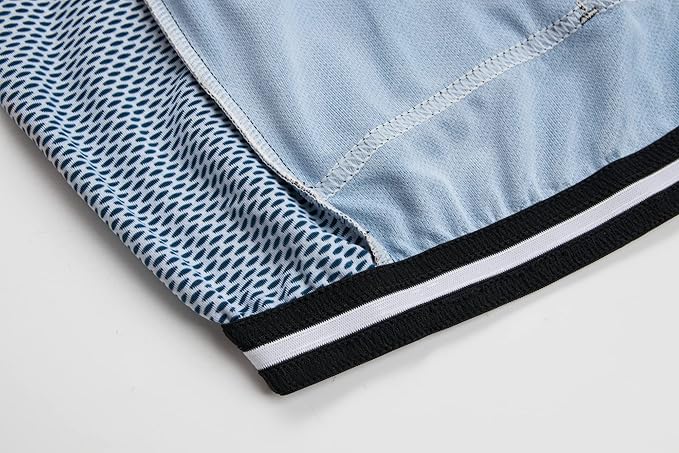GCRFL Men's Cycling Jersey Long Sleeve Biking Shirt with 3+1 Zipper Pocket Breathable Quick Dry Bicycle Jersey