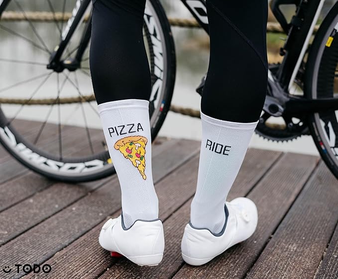 TODO PRO Cycling Socks - Breathable Bike Socks for Men and Women