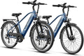 Jasion Roamer/ST/YC1 Electric Bike for Adults, 26" Commuter Ebike 1200W 528WH Removable Battery, 28MPH 62miles, Electric Bicycles for Women/Man, UL2849 Certified