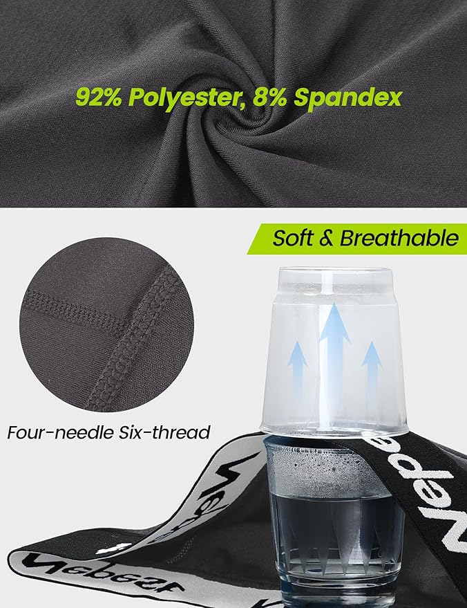 Nepest Mens Cycling Underwear 4D Padded Bike Shorts MTB Liner Mountain Bicycle Tights for Riding