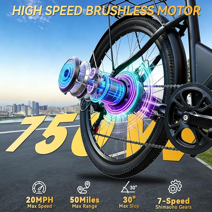 ZNH Electric Bike for Adults, 1000W Peak Motor 28MPH Mountain Ebike, 48V 13Ah Removable Battery Up to 65 Miles, 26" Electric Bicycle with 21-Speed Gear & Front Suspension, UL 2849 Certified