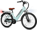 Likebike MY2 Electric Bike for Adults with 1500W Peak Motor,48V 15AH Removable Battery Max 85Miles & 28MPH,26” Electric Mountain Bike with 7 Speed Gear,Front Fork Suspension for Ebike