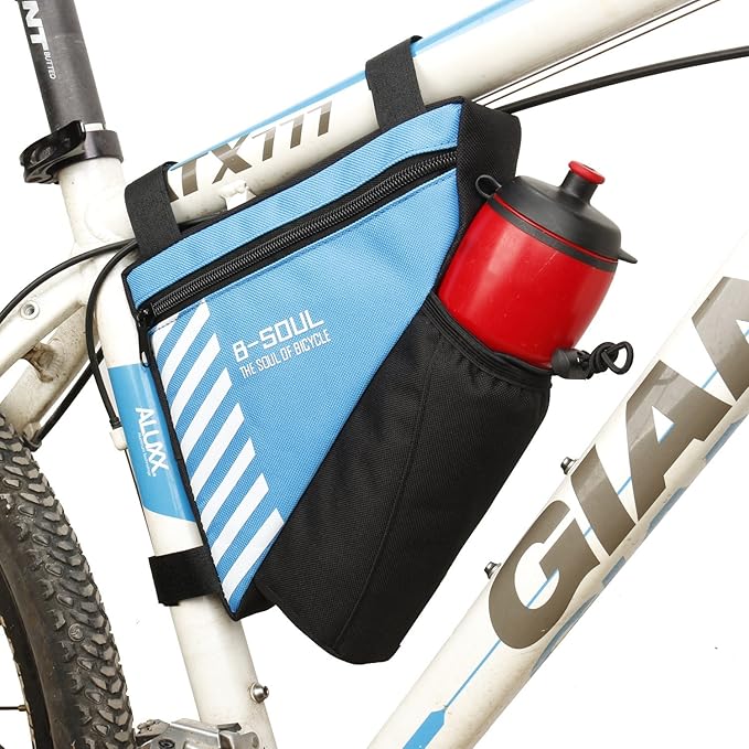 UPANBIKE Triangle Frame Bag - 1.5L Polyester Storage Bag for Road and Mountain Bikes