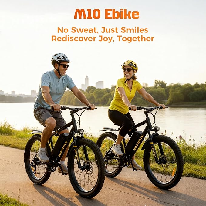 Electric Bike for Adults, 1500W Peak Mountain Ebike, 20 MPH, 7 Speeds, 48V Removable Battery, 26" Ebike for Commute