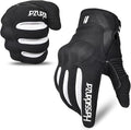 Harssidanzar Motorcycle Gloves Men Full Finger Riding Touchscreen Gloves SM061US