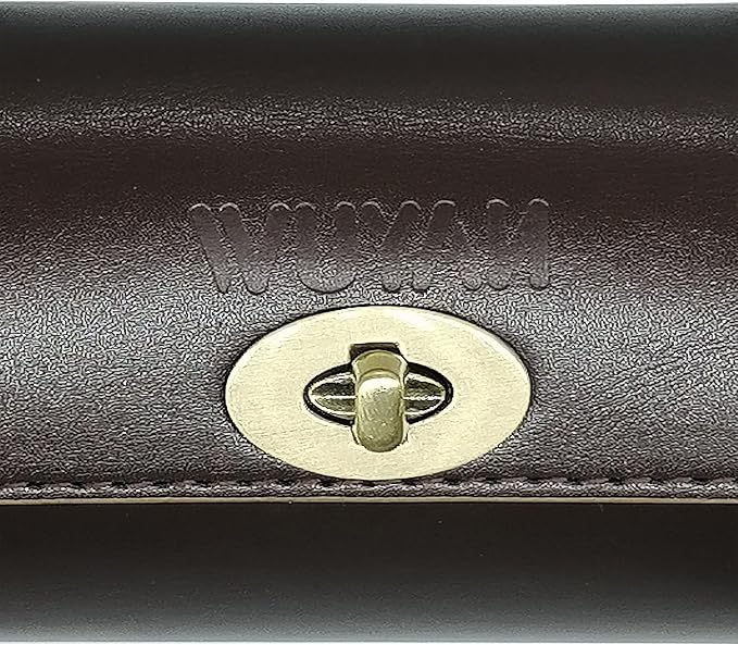 WUYAN Bike Handlebar Leather Bags Under Seat Retro Classical Mountain MTB Road Bike Leather Bag for Cell Phone， Saddle Tail Rear Pouch Seat Storage Cycling Case Carry Accessories