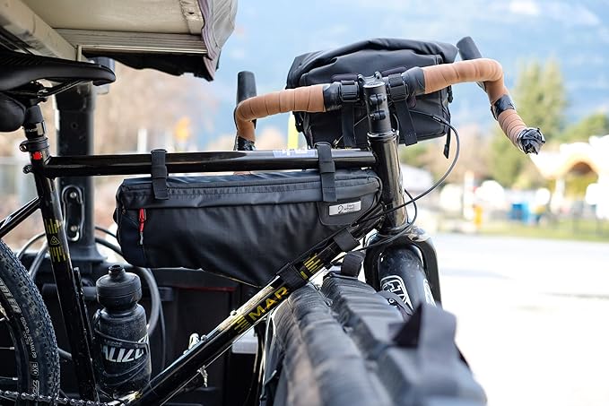 Two Wheel Gear - Mamquam Bicycle Frame Bag - Water Resistant, Adjustable - Designed for Commuting and Touring