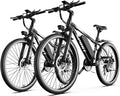 ASKGO Electric Bike for Adults, 1500W Peak Mountain Ebike with 25 MPH, 65 Miles Range, 7 Speeds, 48V 10.4Ah Removable Battery Ebike, 26" Electric Bicycle for Commute