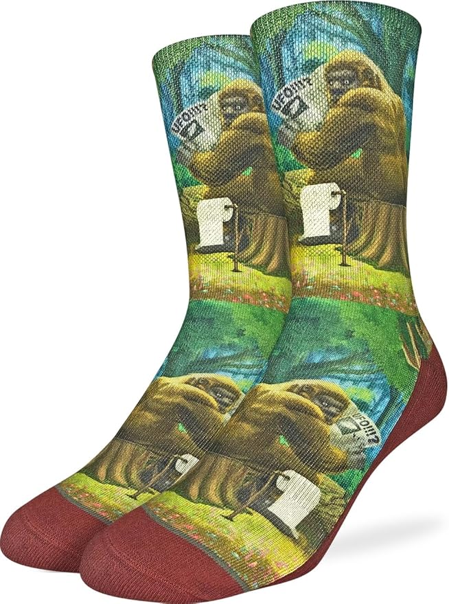 Good Luck Sock Novelty Crew Socks for Adults - For Men, Women and Teens