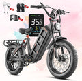 2025 Juliet Pro 2/Juliet Electric Bike for Adults 43MPH/34MPH Peak 5400W/1200W 60V 70AH/48V 60AH Ebike 220+Miles Long Range Electric Bike 20"*4.0 Fat Tires Step Thru Full Suspension Electric Bycicle