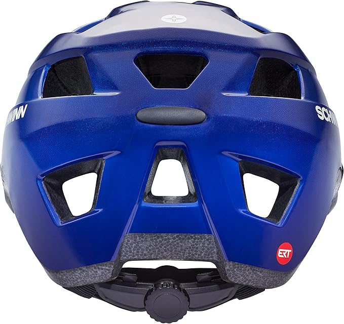 Schwinn Yahara ERT Bike Helmet for Adult Youth Men Women Ages 8 and Up, Can Fit Head Circumference 54-62 cm, with 14 Vents, Removable Visor, and Adjustable Locking Strap