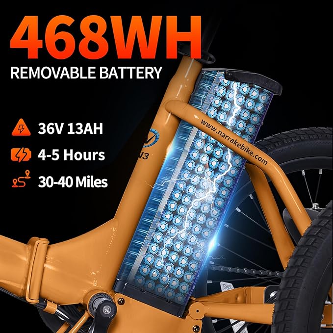 Electric Tricycle for Adults,Fat Tire Folding Electric Trike,3 Wheels Electric Bicycle Bikes, Peak 700W Step-Thru Etrike with 468WH Removable Battery and Large Basket for Women Men