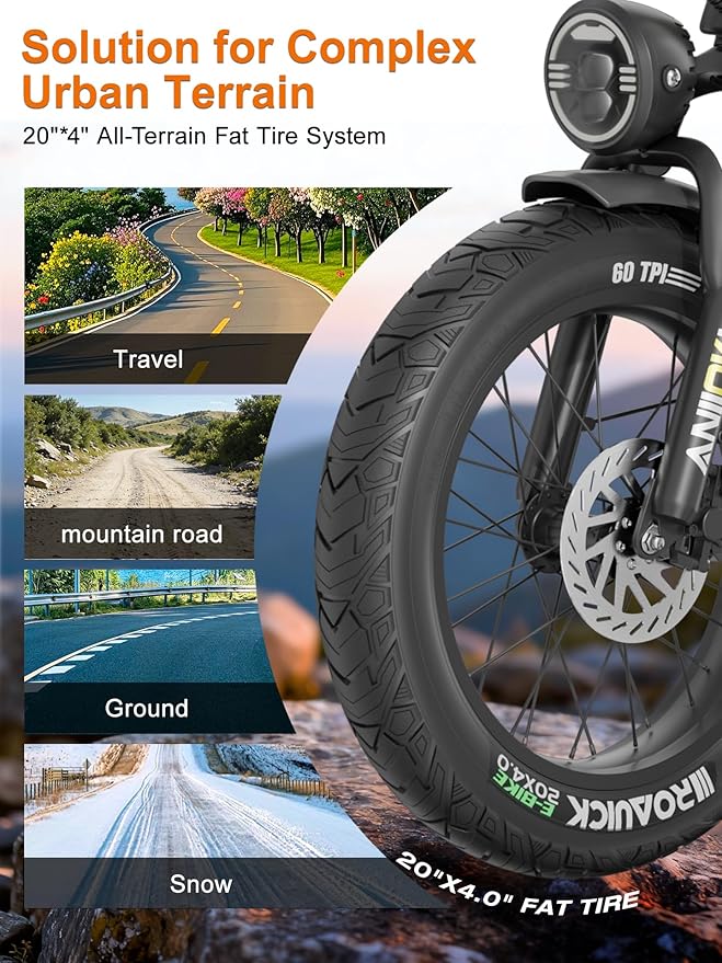 ANIIOKI AQ177 Pro Max eBikes for Adults, 200+ Miles Long Range Electric Bike, 28 MPH/32 MPH High Speed Commuting Ebikes, Full Suspension Ebike
