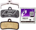 Bike Disc Brake Pads Compatible with/Replacement for Shimano 4 Piston Calipers XTR XT Surron SLX Deore Saint Zee Tektro TRP Quadiem for Mountain Bikes/MTB 83 (Ceramic/Semi-Metallic)