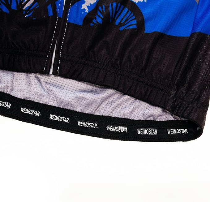 Men's Cycling Jersey Short Sleeve Bike Shirts Bicycle Jacket with Pockets
