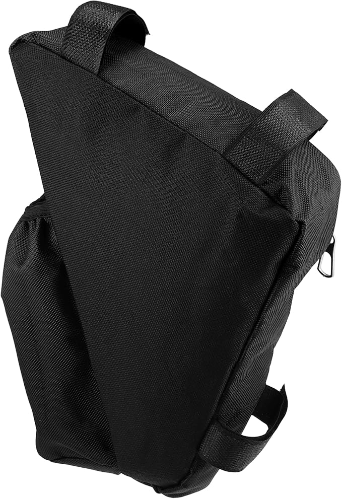 X AUTOHAUX Bike Triangle Frame Bag with Bottle Holder Cycling Storage Bag for Road Mountain Bikes