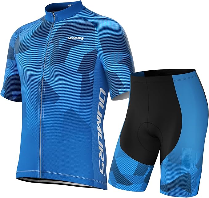 Cycling Jersey Set Short Sleeve Suits Men Bike Clothing Road Bicycle Shorts Padded Outfits