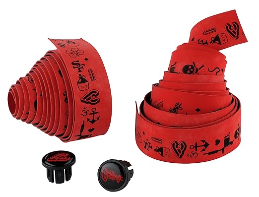 Cinelli Mike Giant Bicycle Handlebar Tape (Red)