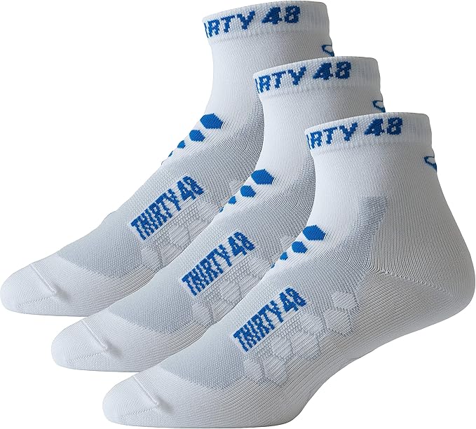 Thirty48 Low Cut Cycling Socks for Men and Women | Unisex Breathable Sport Socks
