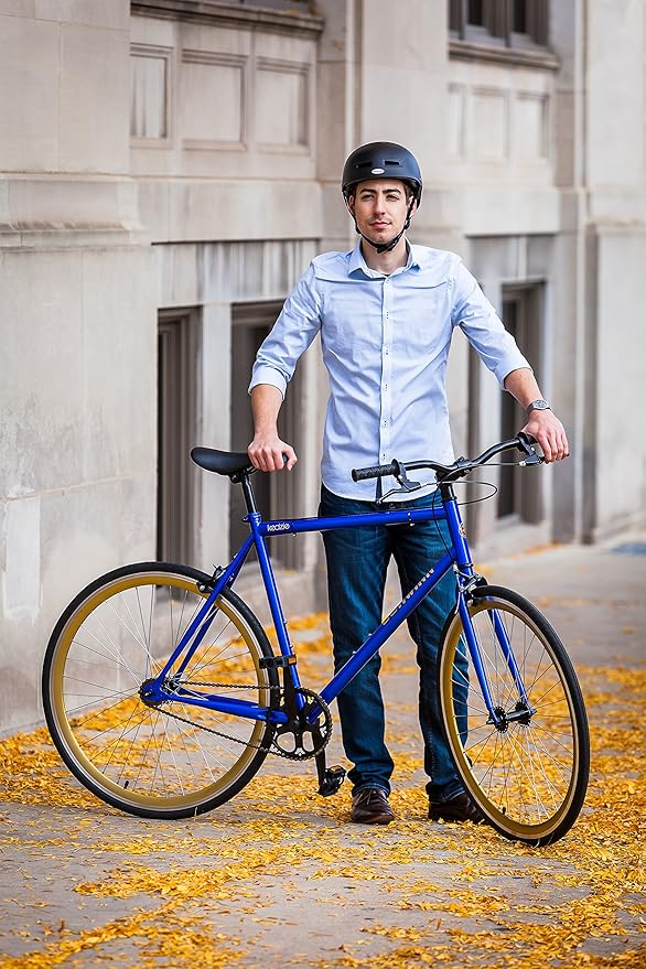 Schwinn Kedzie Single-Speed Fixie Road Bike, Lightweight Frame for City Riding
