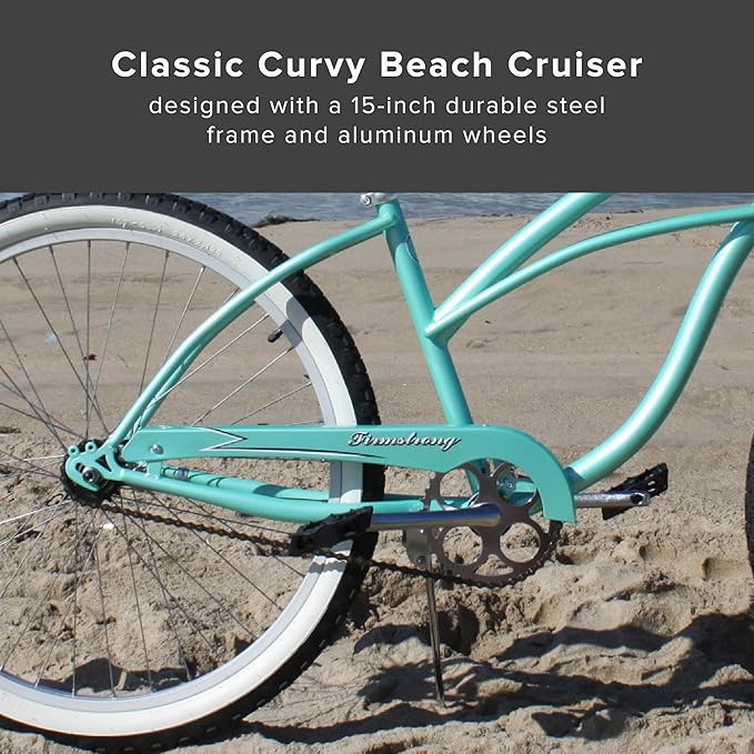 sixthreezero Urban Lady Beach Cruiser Bike, Women's 3 Speed Hybrid Bicycle