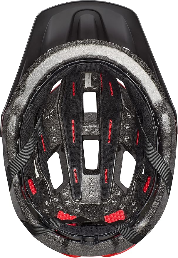 Schwinn Yahara ERT Bike Helmet for Adult Youth Men Women Ages 8 and Up, Can Fit Head Circumference 54-62 cm, with 14 Vents, Removable Visor, and Adjustable Locking Strap