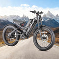 eAhora 2025 Romeo Ultra/Romeo 2 Peak 3000W/2500W 42/40 Mph Electric Bike for Adults 60V 70Ah/52V 60Ah 100-200Miles Long Range Ebike 26" Fat Tire Full Suspension Electric Bicycle