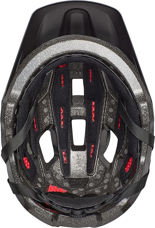 Schwinn Yahara ERT Bike Helmet for Adult Youth Men Women Ages 8 and Up, Can Fit Head Circumference 54-62 cm, with 14 Vents, Removable Visor, and Adjustable Locking Strap