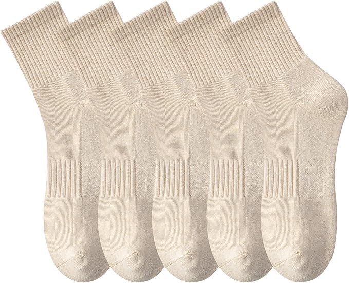MAGIARTE Womens Mini Crew Ankle Socks Athletic Casual Cotton Socks for Women