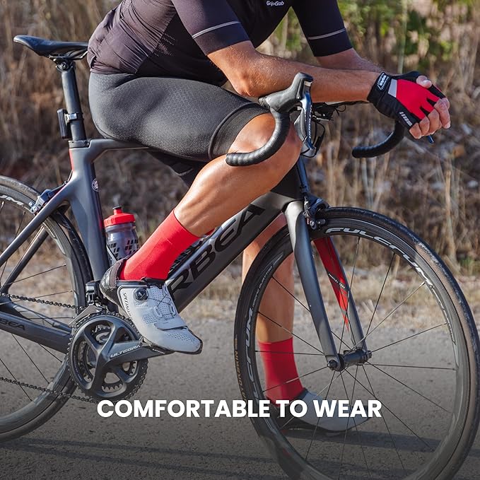 GripGrab Lightweight SL Performance Summer Cycling Socks Eyecatching 2 Lengths Road Mountain Gravel Bike Indoor Biking