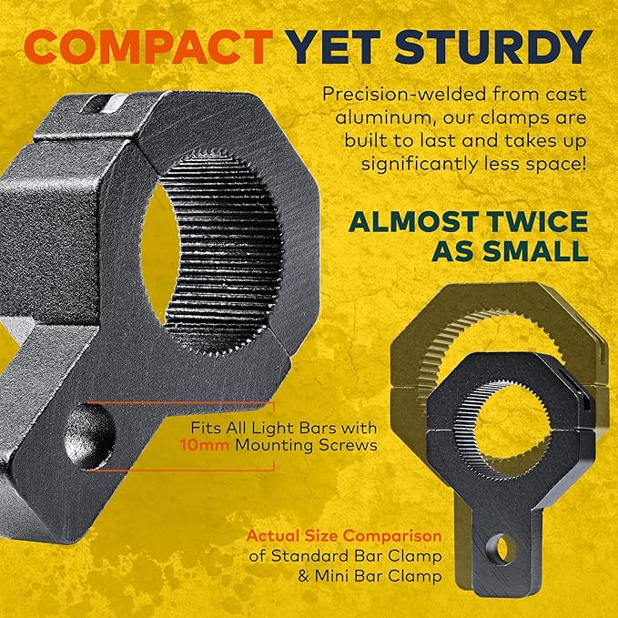Lamphus CRLBXXA8 Vertical Bar Bracket, 1 Pack
