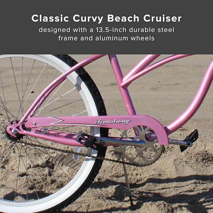 sixthreezero Urban Lady Beach Cruiser Bike, Women's 3 Speed Hybrid Bicycle
