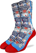 Good Luck Sock Novelty Crew Socks for Adults - For Men, Women and Teens