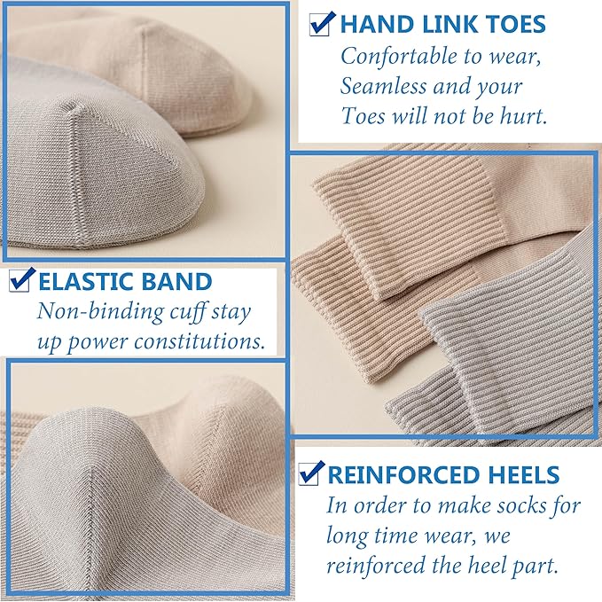 MAGIARTE Womens Mini Crew Ankle Socks Athletic Casual Cotton Socks for Women