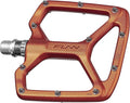 Funn Python Flat Bike Pedals - Wide Platform Bicycle Pedals for BMX/MTB Mountain Bike, 9/16-inch CrMo Axle