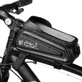 Bike Bag Plus Free Multi Tool Top Tube Front Frame Waterproof Touch Screen Cycling Bicycle Phone Mount Pack Bike Pouch Large Capacity