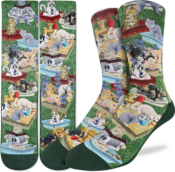 Good Luck Sock Novelty Crew Socks for Adults - For Men, Women and Teens