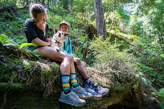 Swiftwick VISION IMPRESSION Crew, National Parks/States Edition, Running, Hiking and Cycling Socks