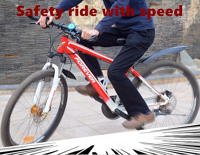 Classic Bell, Loud Crisp Clear Sound Bicycle Accessories for Adults Youths, Stylish Horn for Road and Mountain Bikes