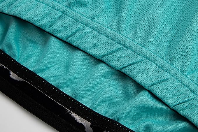 Men's Cycling Jersey Short Sleeves Bike Jersey 1/3 Zipper Solid Color Club Fit, Biking Cycling Shirt Zipper Pocket