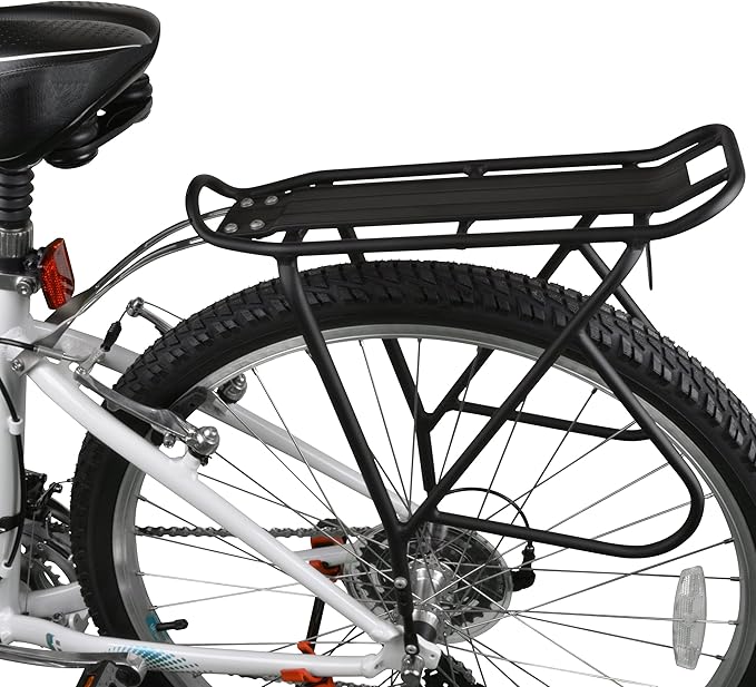 Ibera PakRak IB-RA15 Touring Bicycle Carrier and Quick Release Bag (Splashguard Rack+Bag)