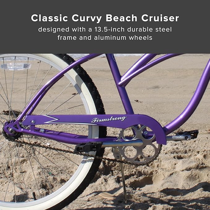 sixthreezero Urban Lady Beach Cruiser Bike, Women's 3 Speed Hybrid Bicycle