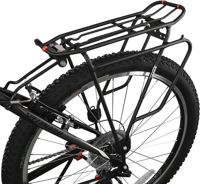 Ibera Parka IB-RA4 Touring Bicycle Carrier and Quick Release Bag