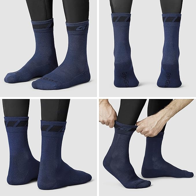 GripGrab Merino Winter Cycling Socks Insulated Thermal Padded Cushioned Breathable Warm Soft Thick Wool Bike Sock