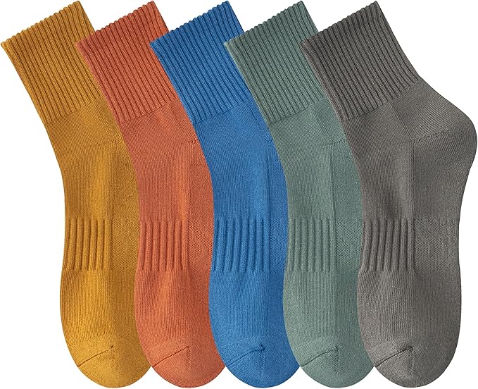 MAGIARTE Womens Mini Crew Ankle Socks Athletic Casual Cotton Socks for Women