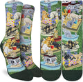 Good Luck Sock Novelty Crew Socks for Adults - For Men, Women and Teens