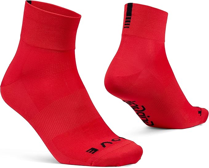 GripGrab Lightweight SL Performance Summer Cycling Socks Eyecatching 2 Lengths Road Mountain Gravel Bike Indoor Biking