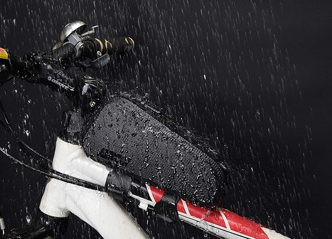 Wild Hert Bike Top Tube Bag Bicycle Front Frame Bag Waterproof Bike Pouch Pack Bike Phone Bag Cycling Accessories Pouch for Mountain Road Bike